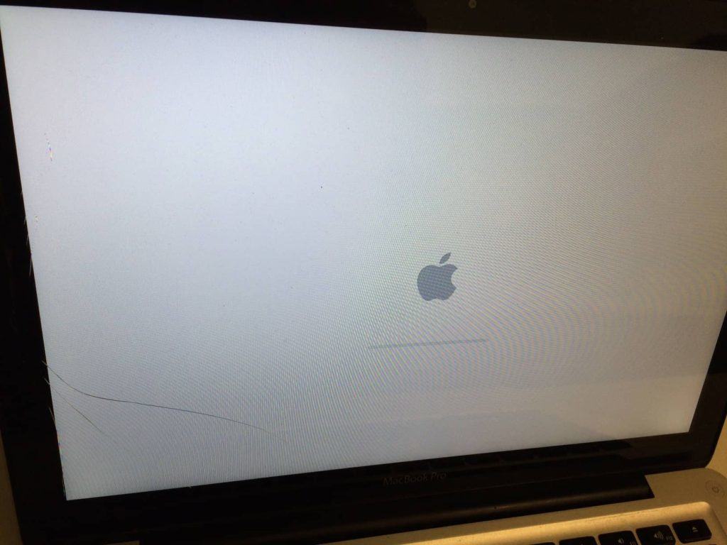 A1278 MacBook Pro Cracked Glass