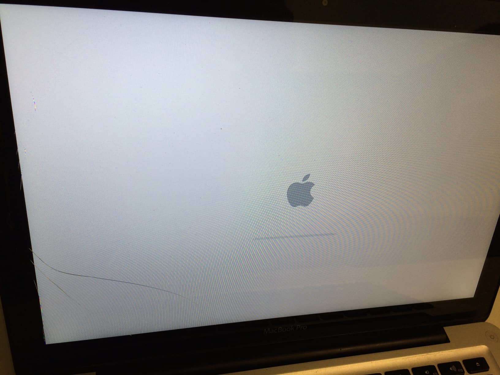 A1378 MacBook Pro Cracked Glass