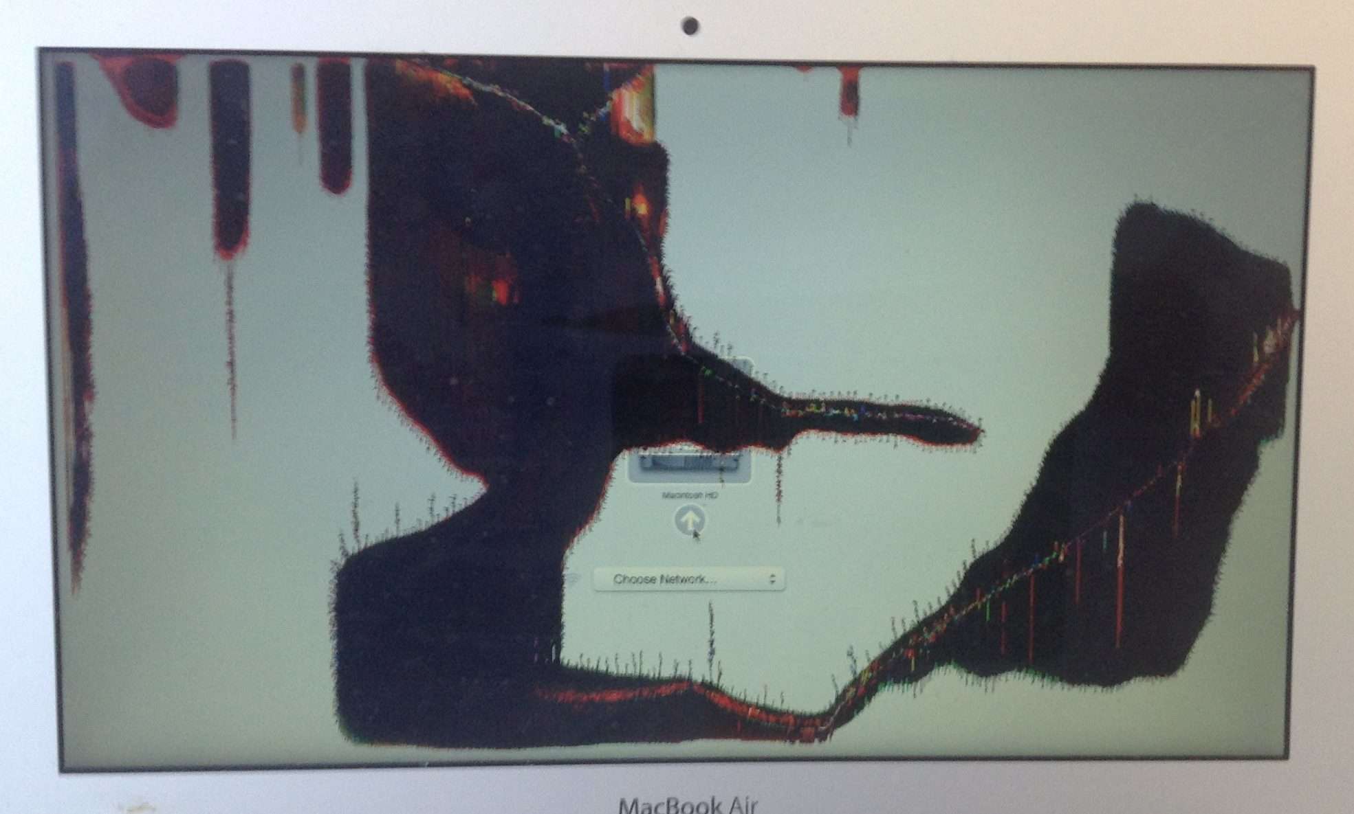 MacBook Air Broken LCD