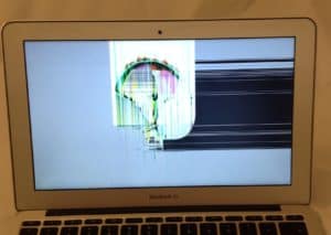 MacBook Air Hit on Screen