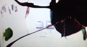Broken LCD