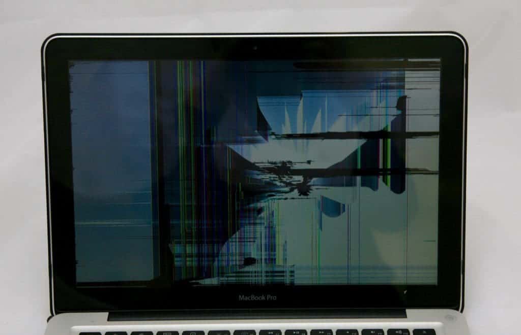 13 inch MacBook Pro and 11 / 13 inch MacBook Air LCD Replacements 1 13in MacBook Pro A1278 with damaged LCD but good glass