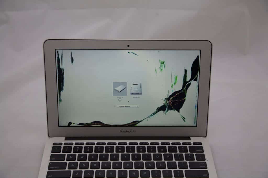 MacBook with bad LCD panel