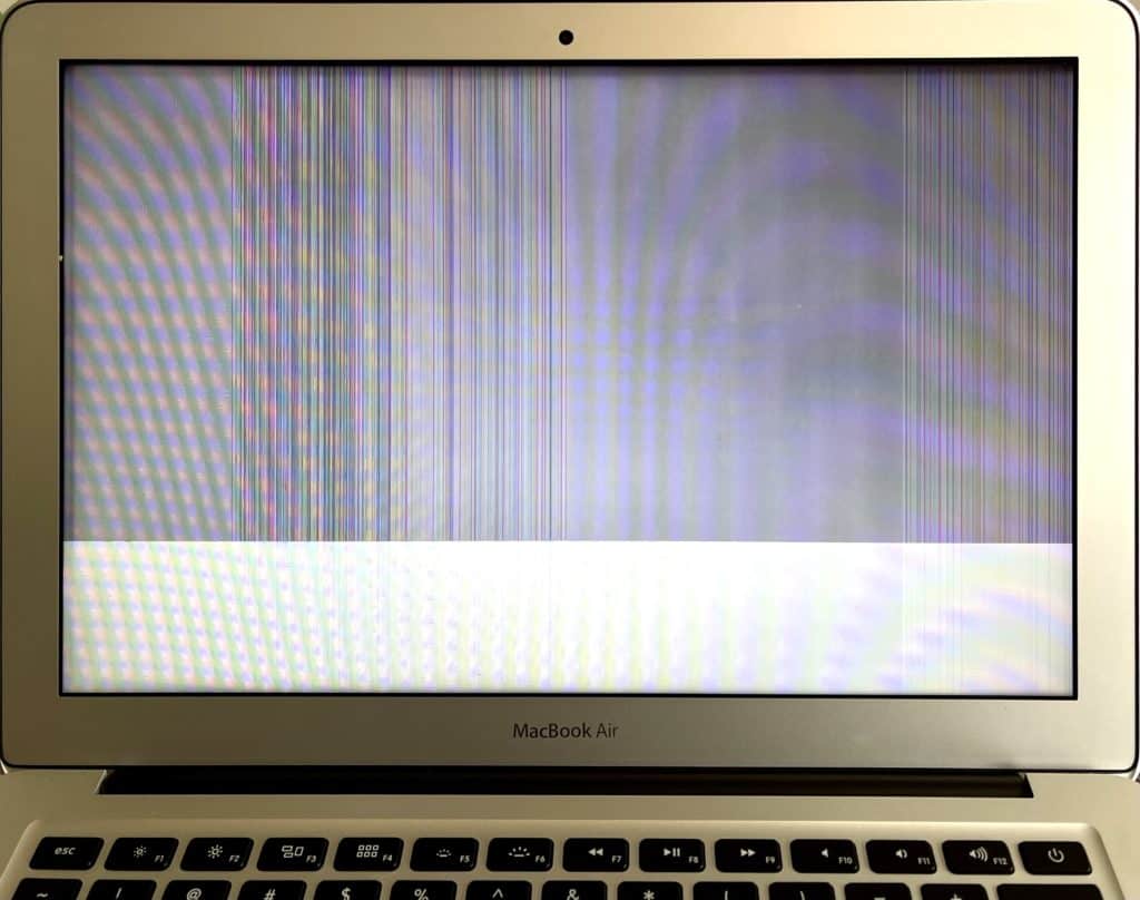 MacBook Air with bad LCD panel