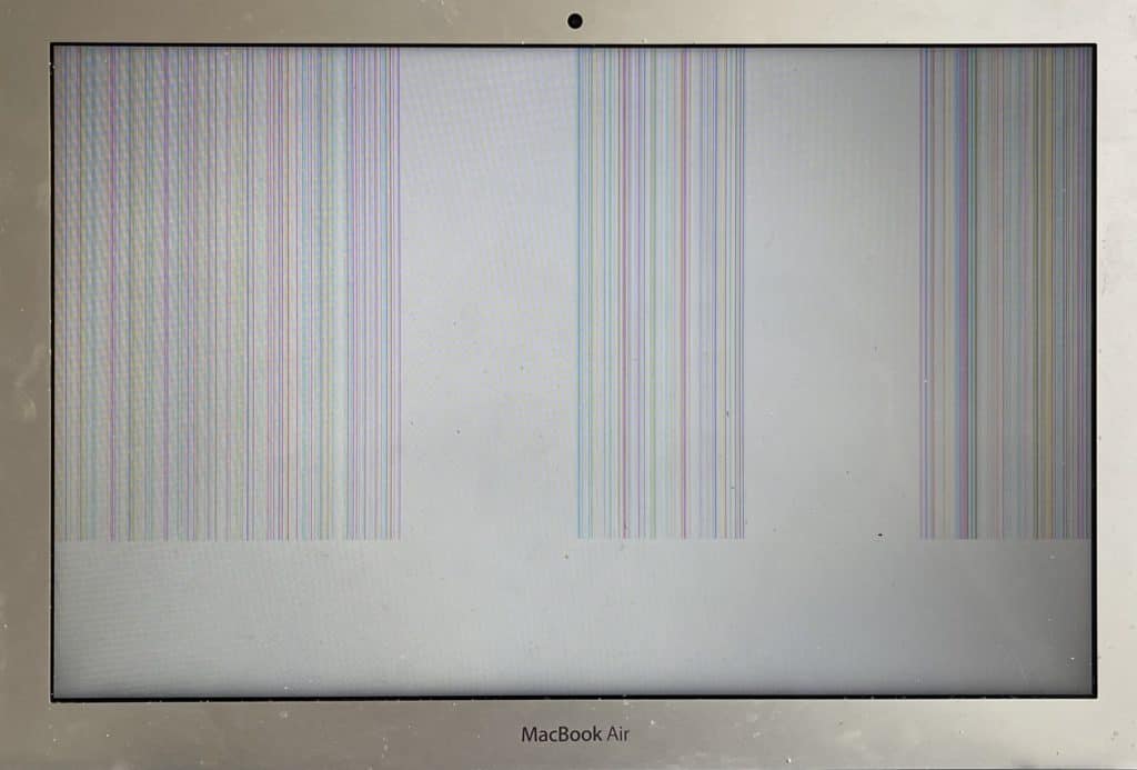 MacBook Air with bad LCD panel
