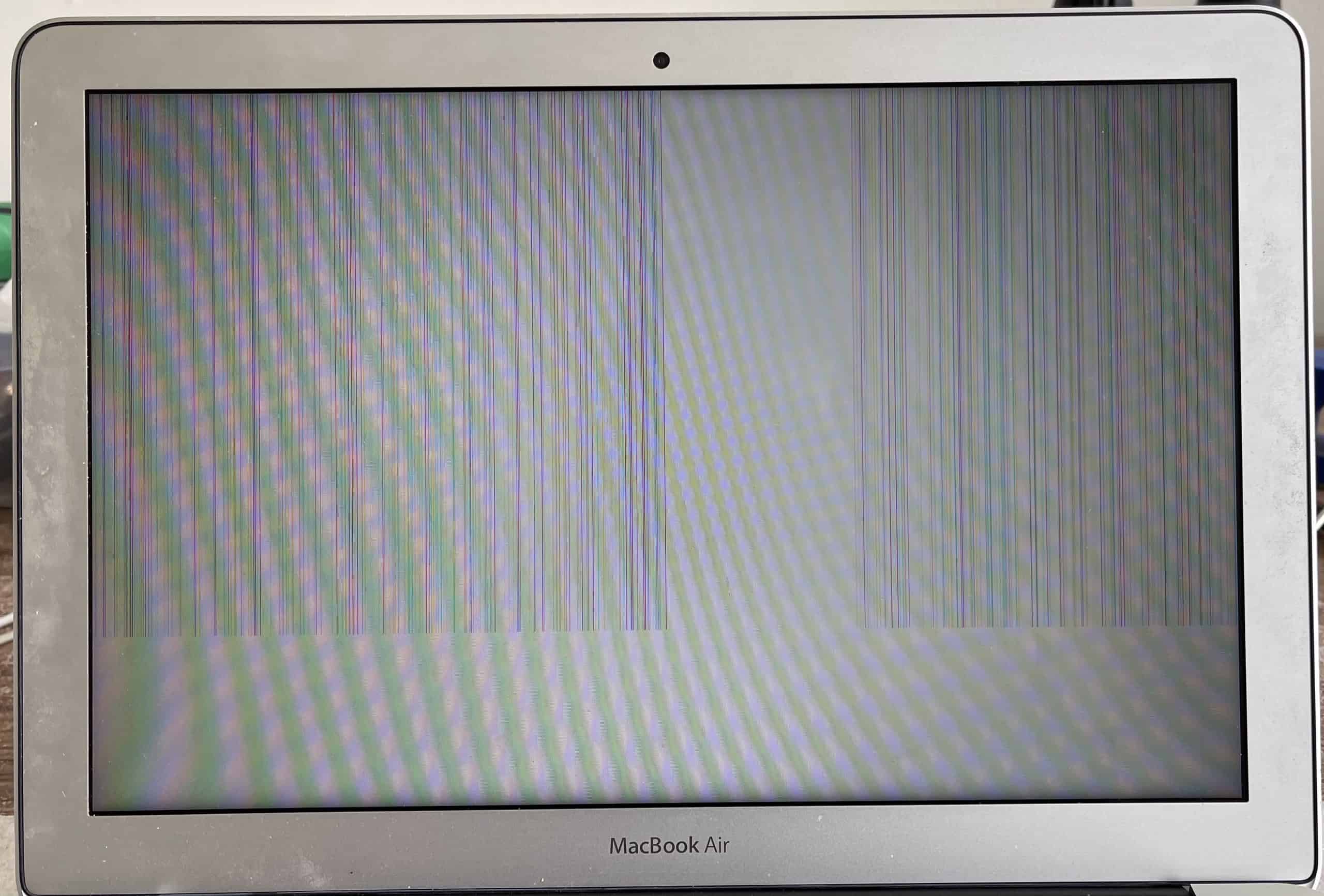 13 inch Cracked Screen on MacBook Air scaled