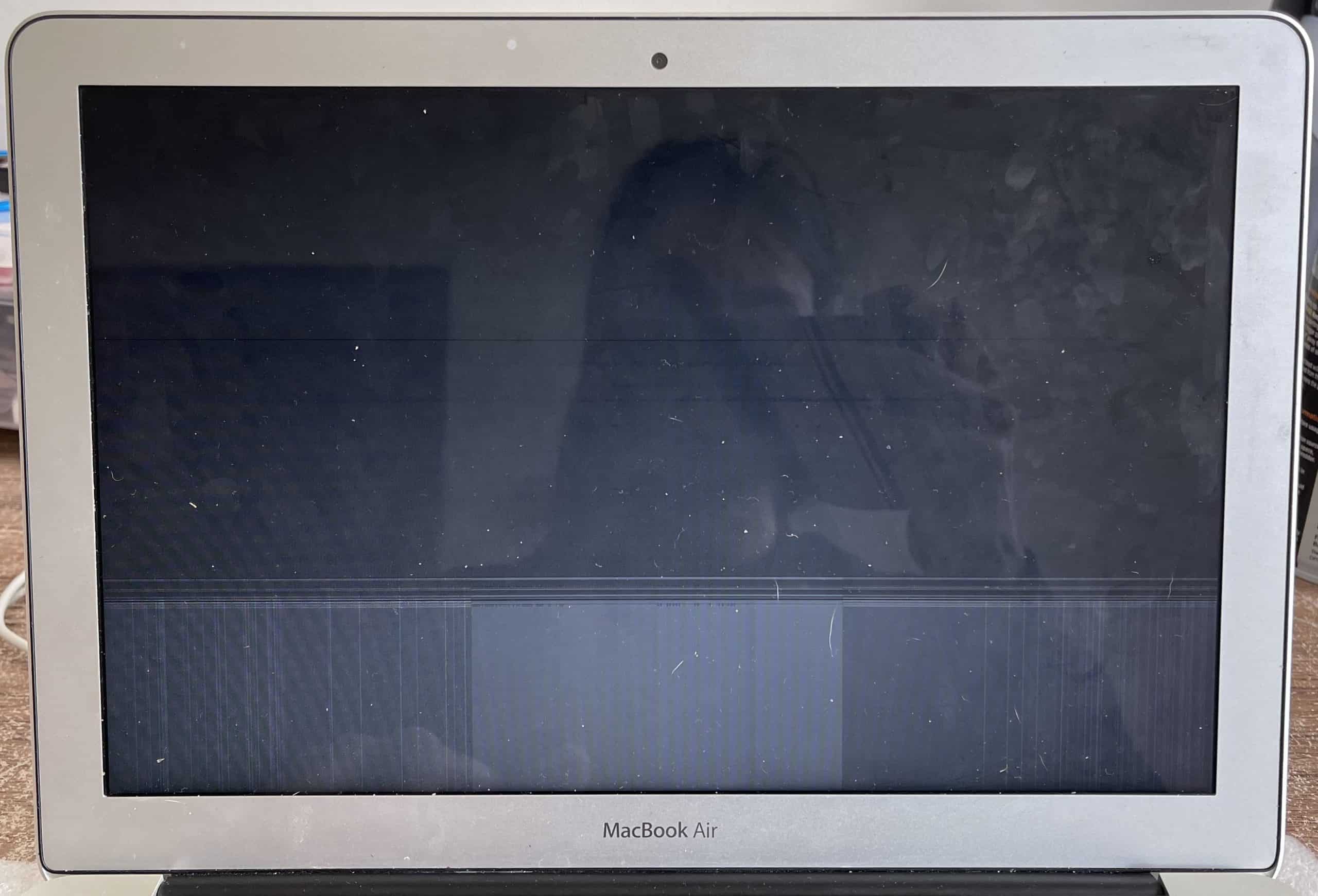 MacBook Air Screen Cracked By Itself scaled