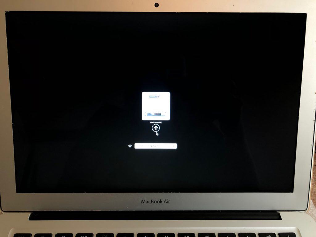 Badly Damaged Screen on an A1466 MacBook Air Repaired 3 MacBook Air Cracked LCD 02