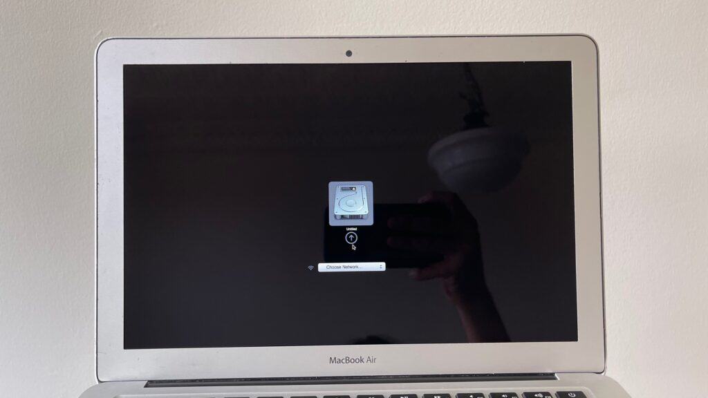 MacBook Air with vertical bar on display 3 2015 1322 Macbook Air Screen Repair After