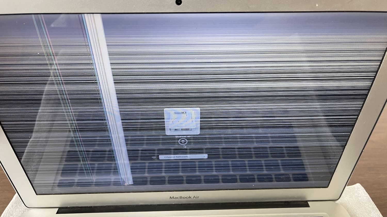 MacBook Screen Covered In Lines