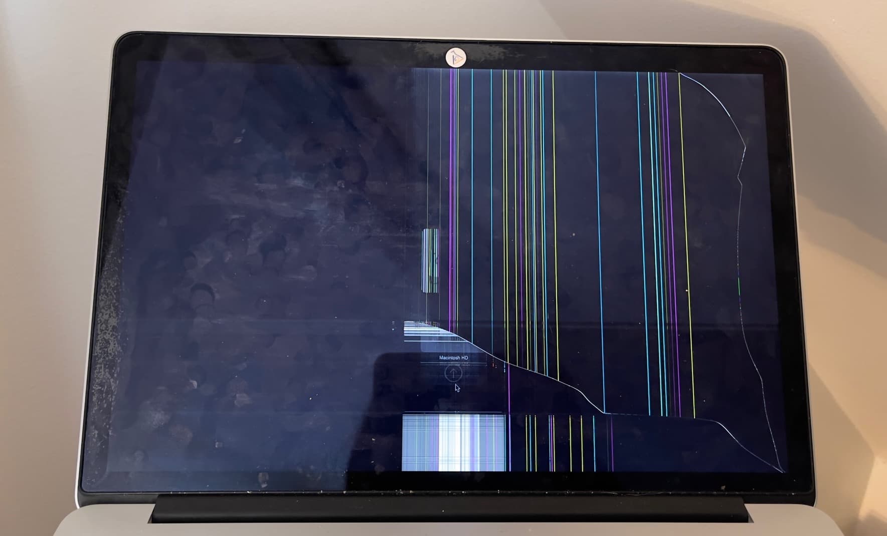 A1398 MacBook Pro 2014 Cracked Screen
