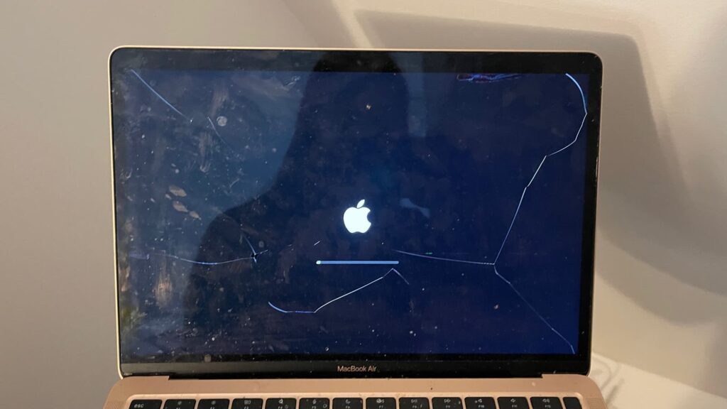 A2337 Small cracks on screen