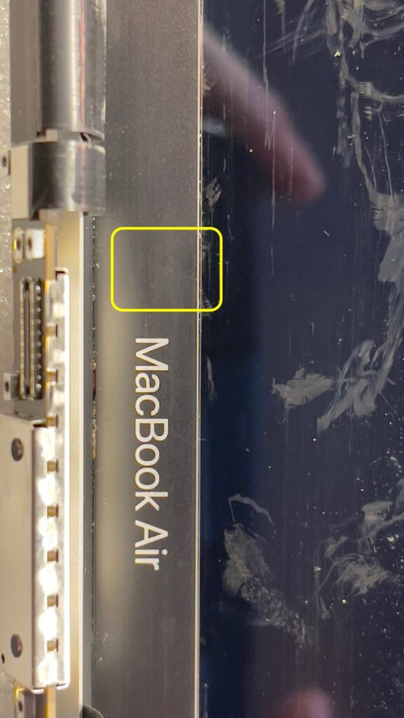 Cracked Bezel on MacBook Air M1