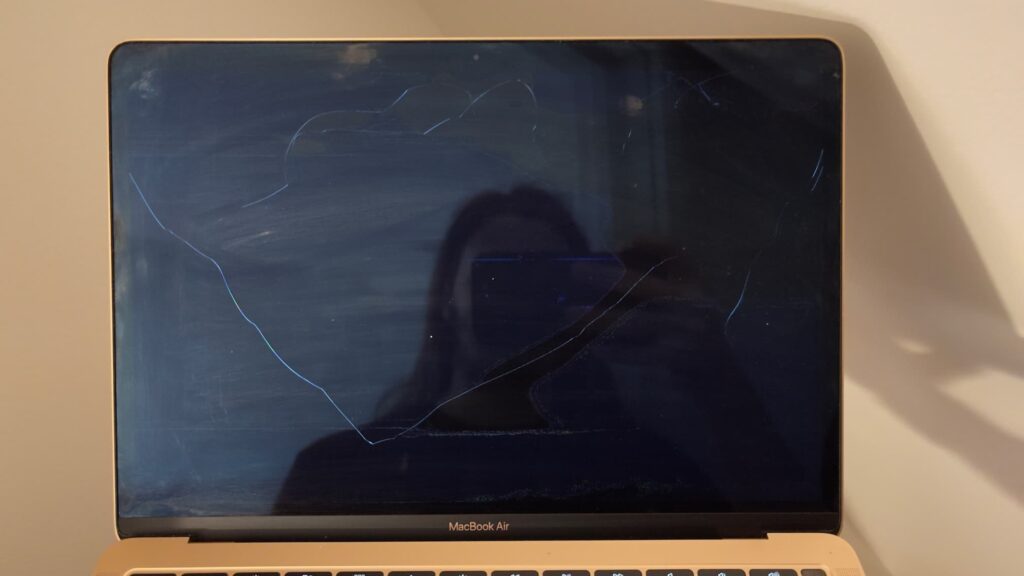 2019 A1932 Blank Screen After Crack 2 2019 A1932 MacBook Air Cracked Screen