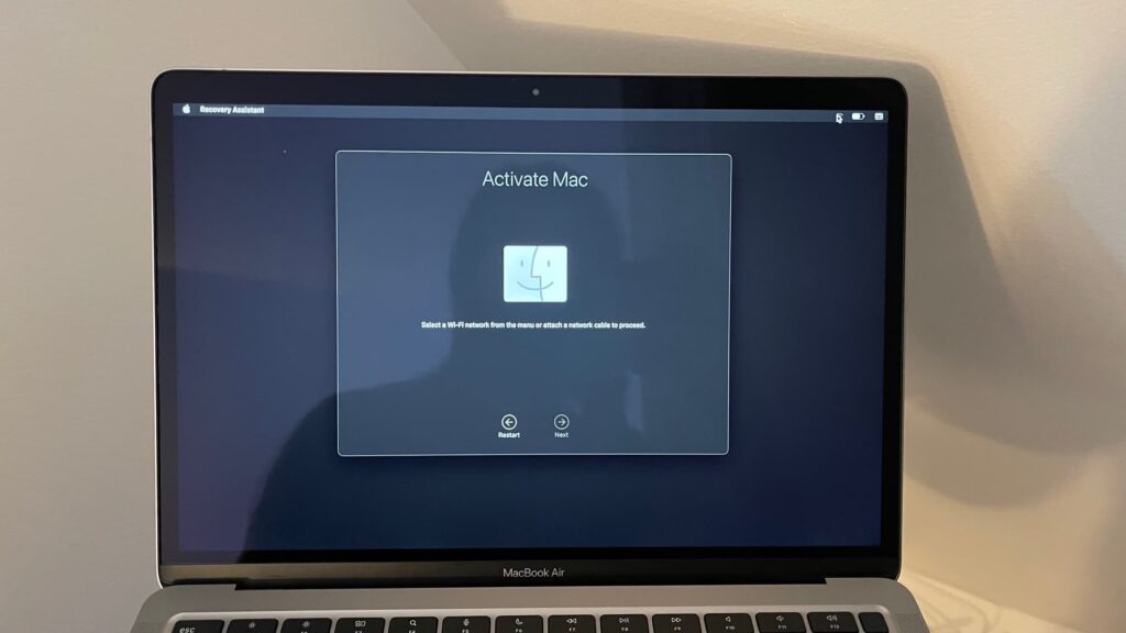 MacBook Air Repaired Screen