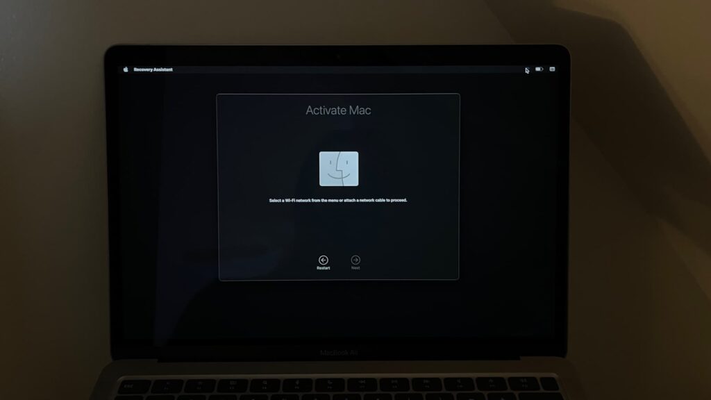 MacBook Air Repaired Screen