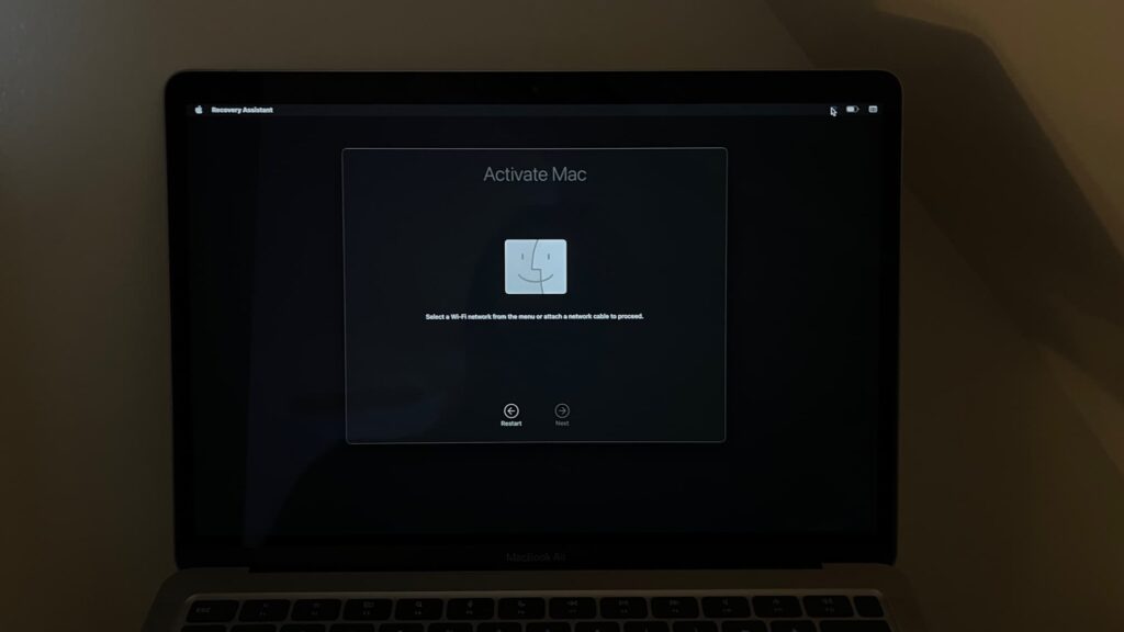 Black Screen With Colored Lines 6 MacBook Air Repaired Screen