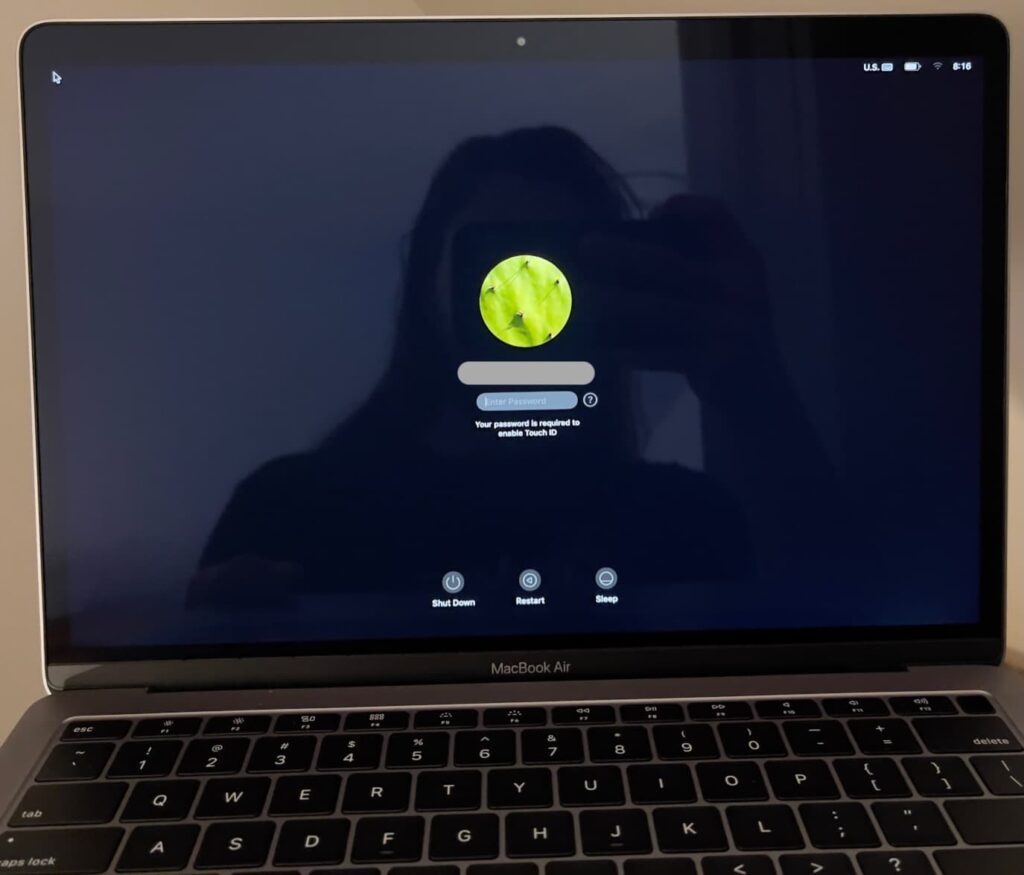 Texas MacBook Air With Line On Screen 3 Texas Mac Repaired