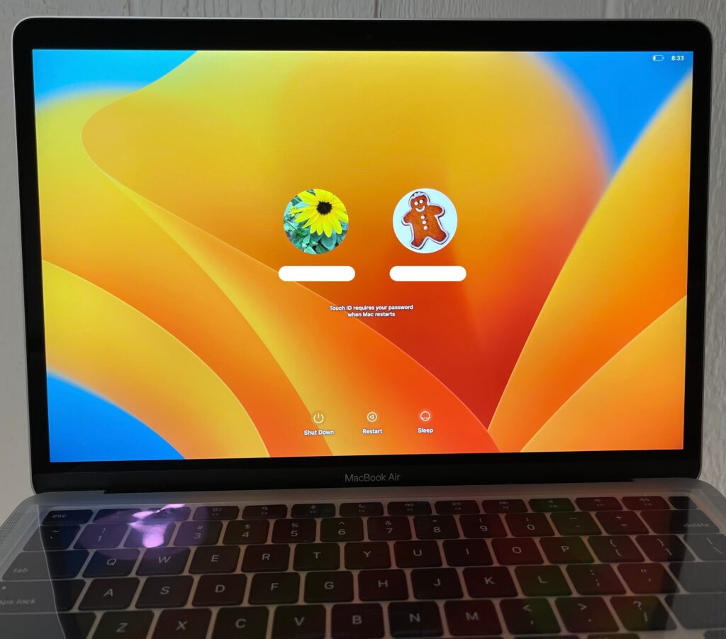 repaired MacBook Air 2020 M1